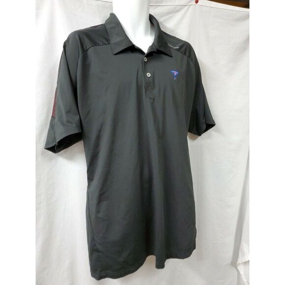 Adidas Clima Cool Black Golf Polo Shirt Size 2XL XXL Short Sleeve Ocean Reef Gol - Picture 2 of 9